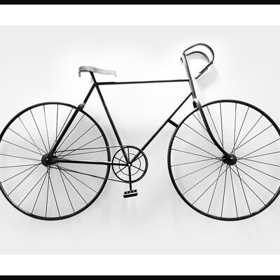 Póster Fotografía Oldschool Bicicleta - 21 x 30 cm