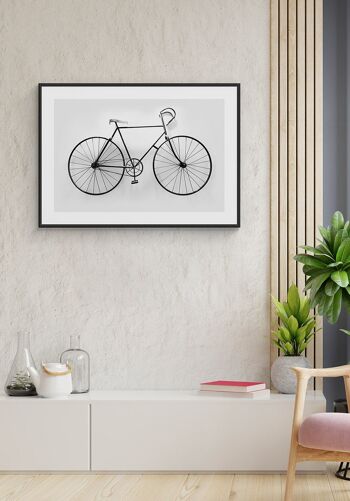 Affiche Photographie Vélo Oldschool - 21 x 30 cm 2