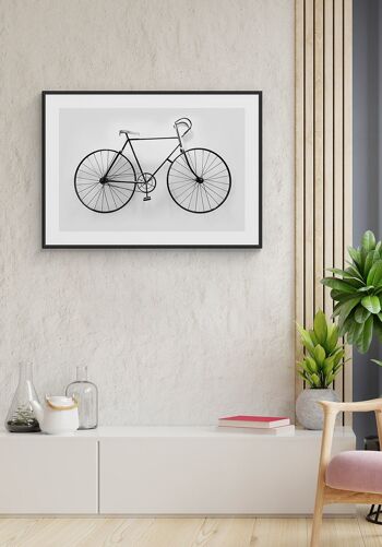 Affiche Photographie Vélo Oldschool - 30 x 40 cm 2