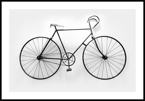 Fotografie Poster Oldschool Fahrrad - 40 x 50 cm