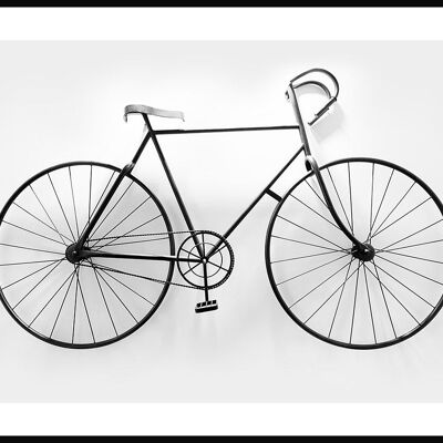 Póster Fotografía Oldschool Bicicleta - 40 x 50 cm