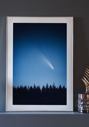 Affiche photographie ciel nocturne avec étoiles - 21 x 30 cm 6