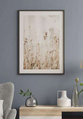 Affiche Fougères en fleurs - 30 x 40 cm 4