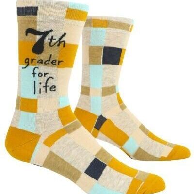7th Grader For Life Men’s Socks