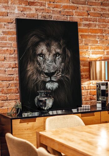 Affiche Lion Majestueux - 21 x 30 cm 5