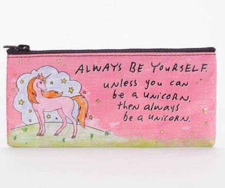 Sii sempre un astuccio per unicorno