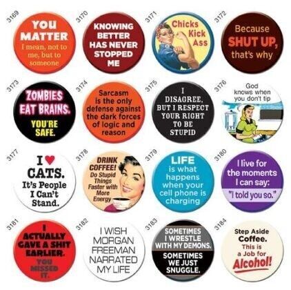 16 Smash Hits Scatola di distintivi