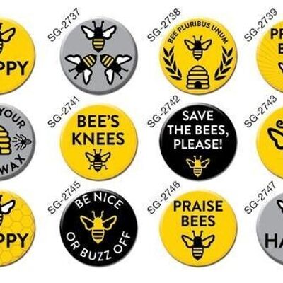 Boîte à abeilles Boîte de badges