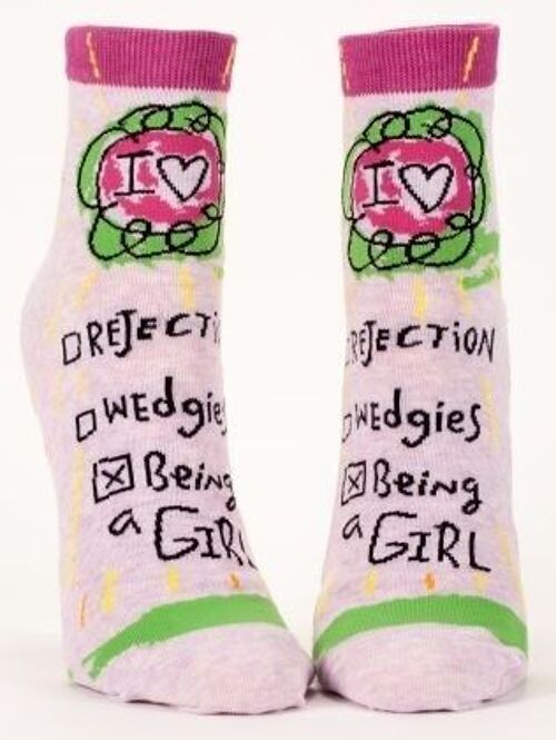 Being A Girl Women’s Ankle Socks