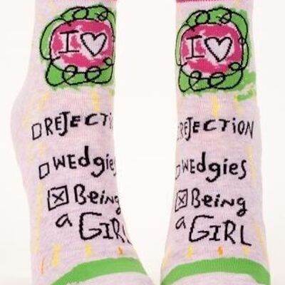 Being A Girl Women’s Ankle Socks
