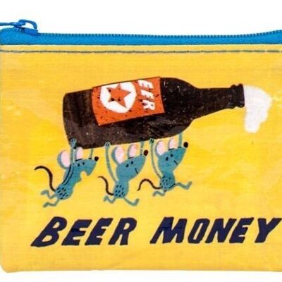 Porte-monnaie en argent bière