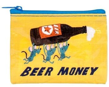 Porte-monnaie en argent bière