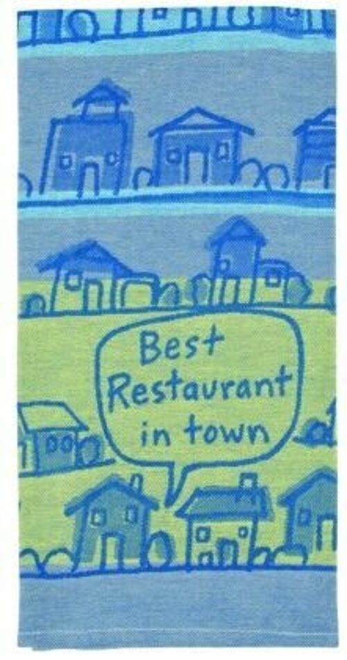 Best Restaurant in Town Dish Towel