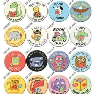 Boîte de badges Lil' Readers