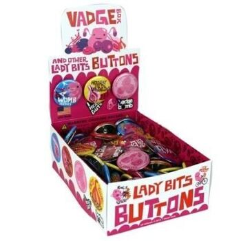 Boîte à boutons I Love Lady Bits 2