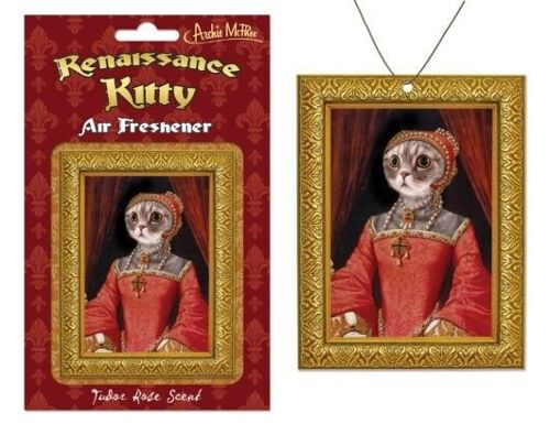 Air freshener – renaissance kitty