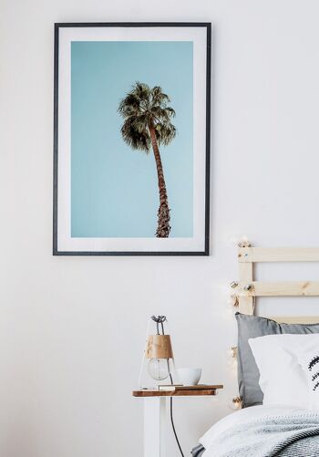 Affiche photographie palmier devant ciel - 30 x 40 cm 6