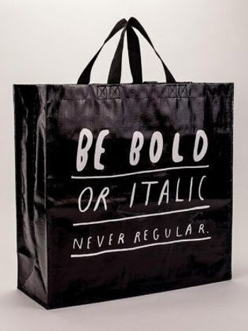 Shopper en gras ou en italique