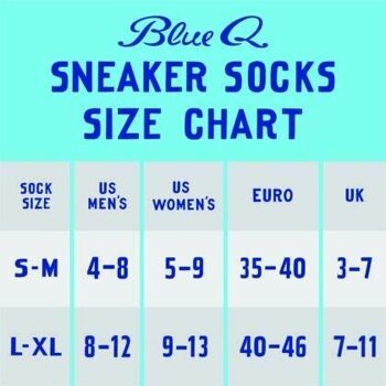Fuckin Love It Sneaker Chaussettes L/XL – NOUVEAU ! 5