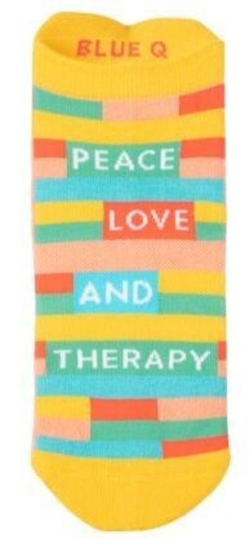 Peace & Therapy SneakerSocks L/XL – NEW!