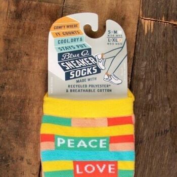 Peace & Therapy SneakerSocks L/XL – NOUVEAU ! 3