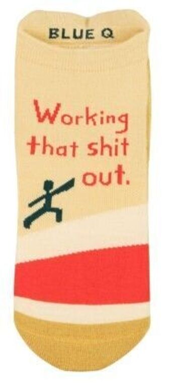 Work Shit Out Sneaker Chaussettes S/M – NOUVEAU ! 2