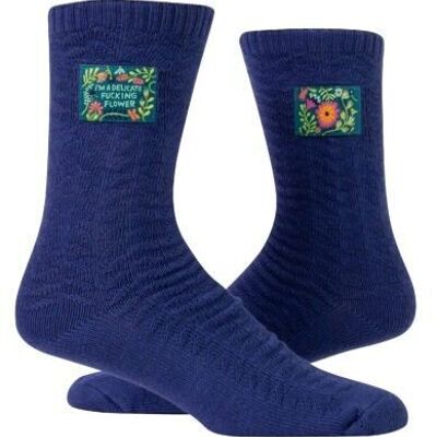 Fucking Flower Tag Socks L/XL – NEW!