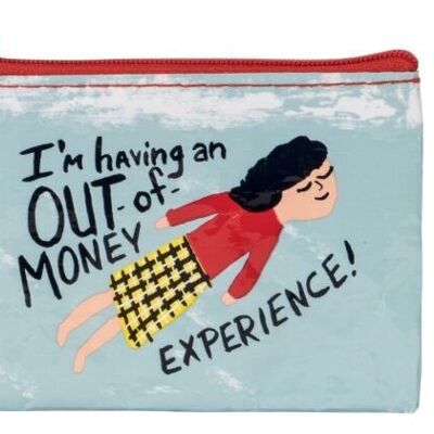 Geldbörse „Out of Money Experience“.