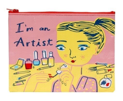 Ich bin ein Künstler Täschchen