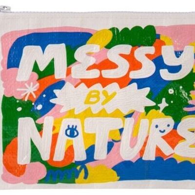 Messy By Nature Reißverschlusstasche – NEU!