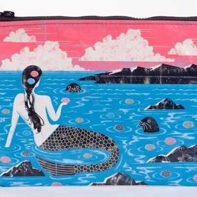 Meerjungfrau-Reißverschlusstasche