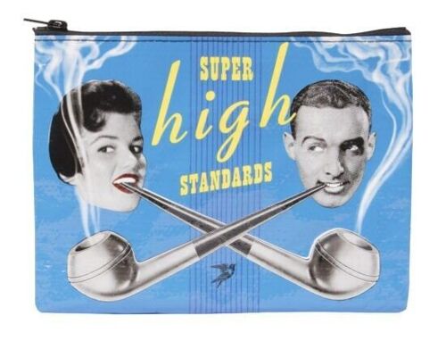 Super High Zipper Pouch