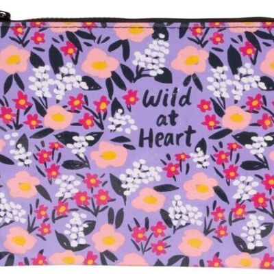 Wild At Heart Zipper Pouch