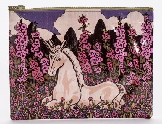 Einhorn-Reißverschlusstasche