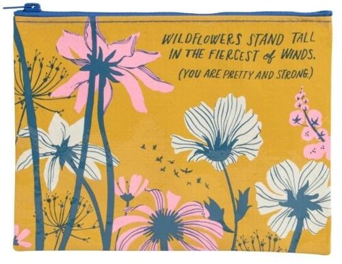 Wildflowers Stand Zipper Pouch