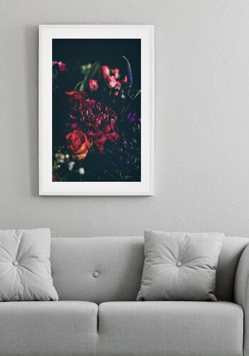 Affiche photographie bouquet floral - 21 x 30 cm 4