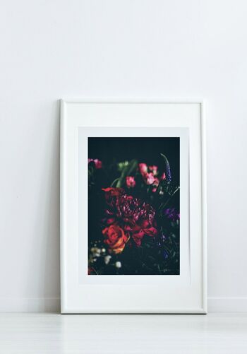 Affiche photographie bouquet floral - 21 x 30 cm 5