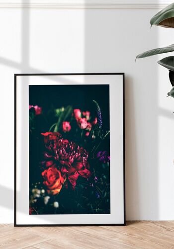 Affiche photographie bouquet floral - 40 x 50 cm 2