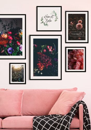 Affiche de photographie de fleurs reconnaissantes - 50 x 70 cm 7