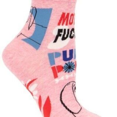 MF’in Puppy Power Ankle Socks