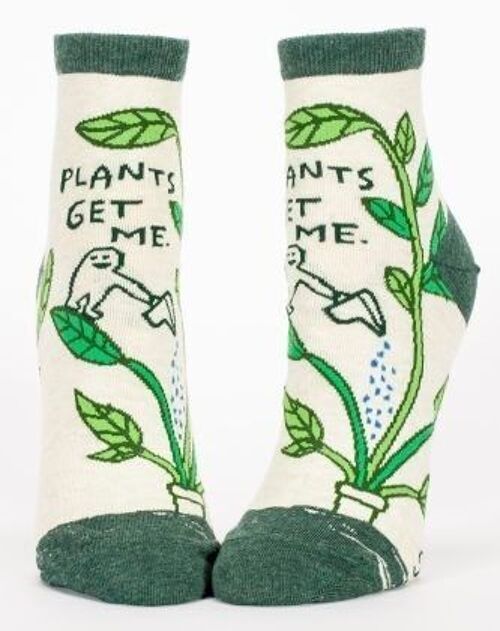 Plants Get Me Ankle Socks