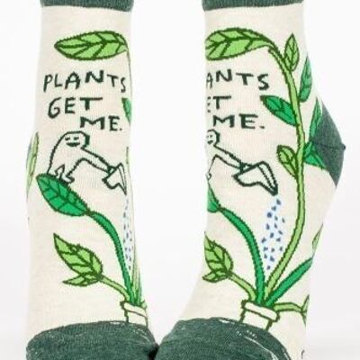 Plants Get Me Ankle Socks