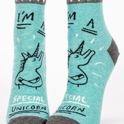 Speciali calzini alla caviglia con unicorno