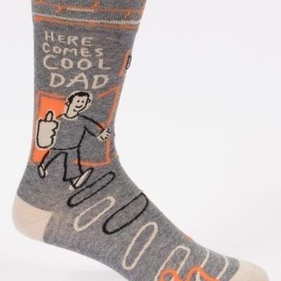 Here Comes Cool Dad Men’s Socks