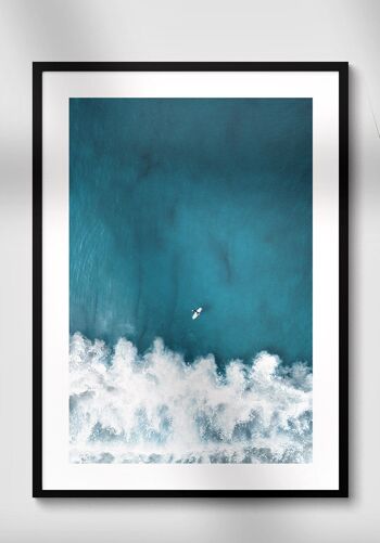 Affiche avec mer et vagues - 30 x 40 cm 7