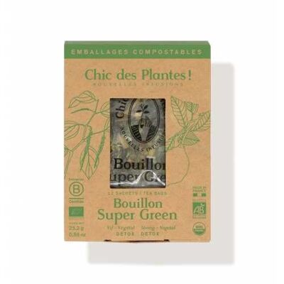 SUPER GREEN BROTH (BOX OF 12 SACHETS)