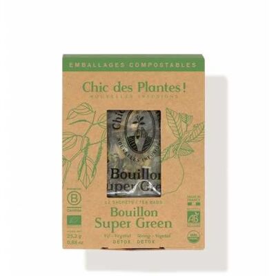 BOUILLON SUPER GREEN (BOÎTE 12 SACHETS)