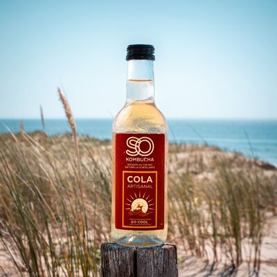 SO KOMBUCHA COLA aus fermentiertem Grüntee – 250 ML