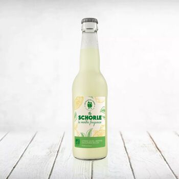 Le Schorle Citron Menthe Fougueuse Bio!