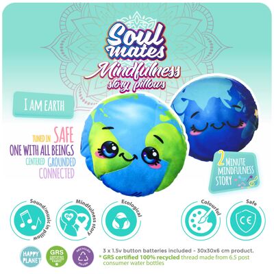 Soul Mates® Earth Storytelling Pillow